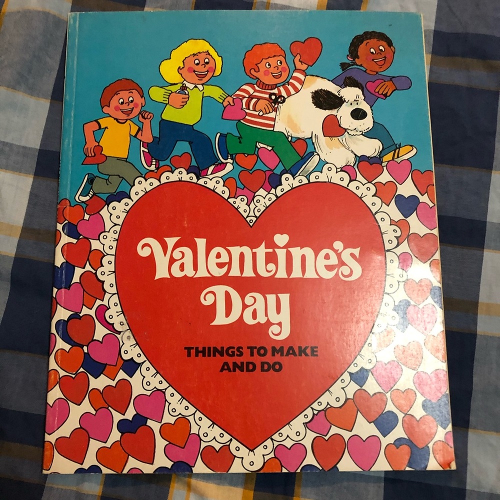 Valentine’s Day Things To Make and Do Vintage Book